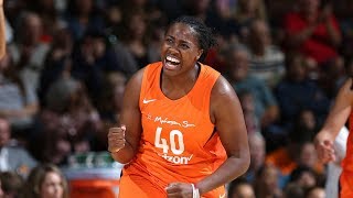 Shekinna Stricklen Ties WNBA Record with 8 Triples [upl. by Annawyt501]