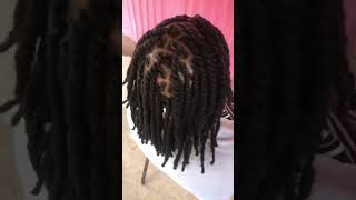 dreadlocks retwist dreadlocks [upl. by Enilhtak]