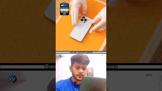 IMPOSSIBLE 💀 Making iPhone cover with Silicon 😳youtubeshorts shorts viralvideo [upl. by Alesig]