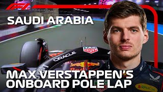 Max Verstappens Pole Lap  2024 Saudi Arabian Grand Prix  Pirelli [upl. by Lozano]