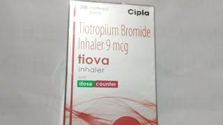 Tiova Inhaler In Hindi  Composition Dose Uses Side Effects [upl. by Ruggiero]