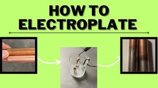 How to Electroplate Two Methods Silver onto Copper [upl. by Glynda]