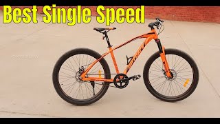 Best Cycle Under Rs15000  Single Speed Gear Cycle Under 15000Rs Online  Ontrack Brutus Review [upl. by Mavis362]