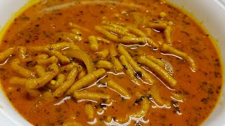 Bikaneri Mota Bhujia ki Sabji  बीकानेर की प्रसिद्ध मोटे भुजिया की सब्जी  nishaskitchen [upl. by Naols]