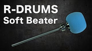 RDrums Soft Beater Review Edrums [upl. by Aknayirp759]