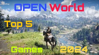 Top 5 Open World Games For Android 2024 l Best Open Games For Android [upl. by Malony]