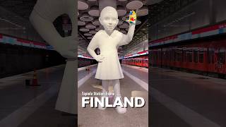 Tapiola Metro Station  Espoo Finland tiktok fypシ fyp [upl. by Gaither375]