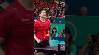 Fan Zhendong vs Truls Moregard best point paris2024 tabletennis pingpong wtt [upl. by Placido]