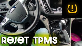 HOW TO Reset the TPMS on All 2011  2021 FORDS  Easy Method [upl. by Woolley34]