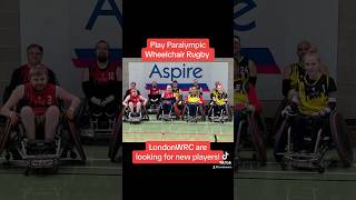 Play Paralympic Wheelchair Rugby shorts short foryou fyp [upl. by Notnek]