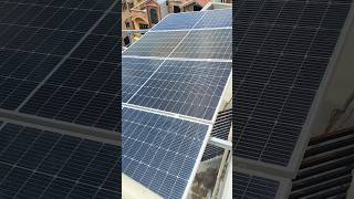 best solar panel Gauravsolar system installation in india solarpower soldering Shorts [upl. by Tarra593]