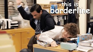 michael scott crossing the line for 9 minutes straight  The Office US  Comedy Bites [upl. by Rebeka848]