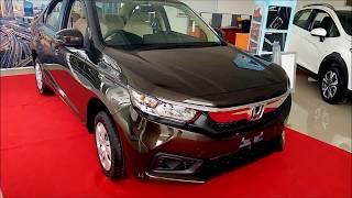 All New Honda Amaze S Base Variant  First Look [upl. by Nohsreg]