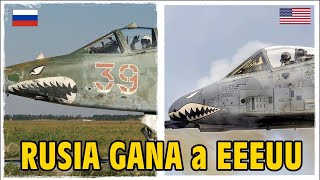 RUSIA se impone FINALMENTE en la CARRERA por conservar sus aviones CAS Apoyo Aéreo Cercano [upl. by Otreblide]