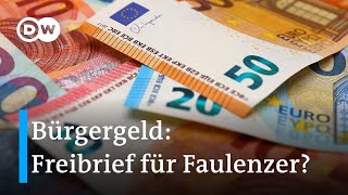 Bürgergeld – gut gemeint schlecht gemacht  DW Nachrichten [upl. by Ikcir]