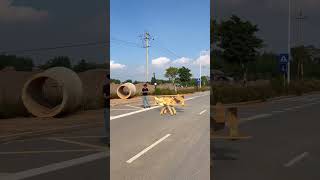 The wooden plane that the rural guy built for more than half a year finally flew today [upl. by Lane465]