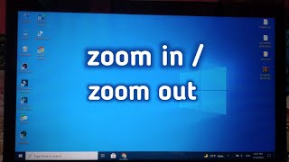 How to zoom in and zoom out laptop screen in laptop screen [upl. by Ekez191]