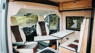 Come Take a look at our latest Citreon Relay Campervan conversion off grid ready for Van life [upl. by Collins278]