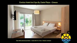 exotica hotel and spa by zante plaza canaries hotel holiday [upl. by Ragouzis]