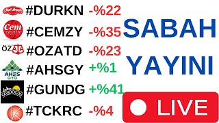 HALKA ARZLAR ve BORSA  SABAH YAYINI  8 EKİM 2024 [upl. by Airdnassac]