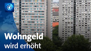 Wohngeld Zahlungen werden mehr als verdoppelt und mehr Menschen sind berechtigt [upl. by Esiralc]