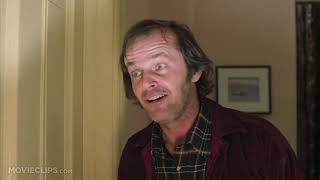 THE SHINING Heres Johnny SCENE HD60fps [upl. by Aimerej]