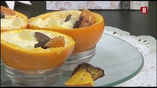 Hoy Cocinamos MOUSSE DE NARANJA FLAN DE CHOCOLATE Y TARTALETAS DE MANZANA [upl. by Evelc]