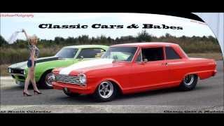 CLASSIC CARS amp BABES 2014 Calendar Girl Video with audio [upl. by Nitnerb]