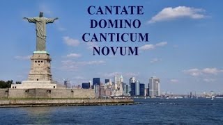 Cantate Domino canticum novum [upl. by Nannarb]