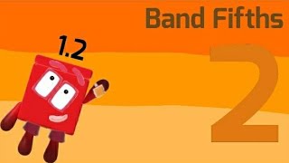 Numberblocks Band Fifths 2  BONUS [upl. by Akimed]