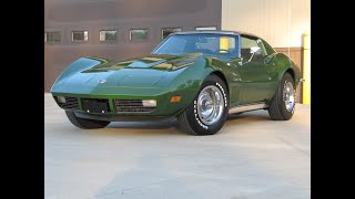 1973 Chevrolet Corvette L82 4 Speed 11k Mile Unrestored Time Capsule [upl. by Ayam]