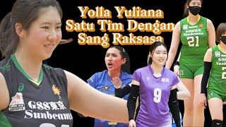 Mengenal Rekan Satu Tim Yolla Yuliana di Tokyo Sunbeams [upl. by Enileqcaj]