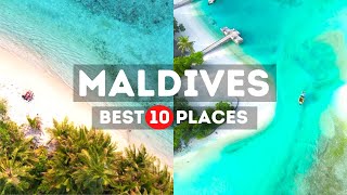 Amazing Places to visit in Maldives  Travel Video [upl. by Mairam]