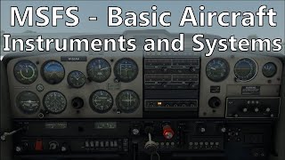 Flight Simulator 2020  aircraft instruments and systems AH VFRP Pilot ground lesson 2 [upl. by Baerman60]