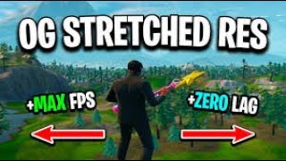 How To Get STRETCHED RESOLUTION in Fortnite Chapter 2 Remix Best Stretched Res FPS BOOST [upl. by Carnahan735]