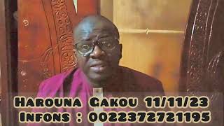 Harouna Gakou Bamako informations [upl. by Talmud]