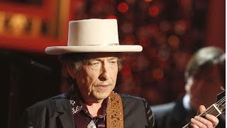 Does Bob Dylan know he won a Nobel Prize [upl. by Enamrahc]