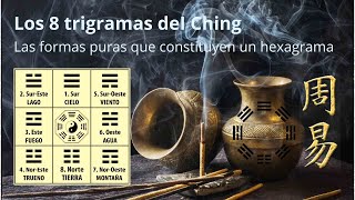 Los 8 TRIGRAMAS del I CHING COMPRENDE mejor los hexagramas [upl. by Lesko223]