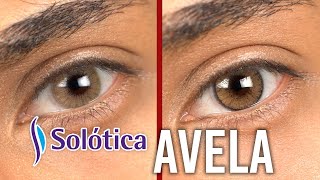 NEW Solotica Hidrocor Avela amp Natural Colors Avela [upl. by Ahsuas]