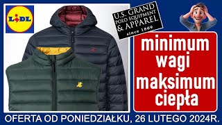 LIDL  Nowa Oferta od Poniedziałku 26022024  Moda Męska [upl. by Adis]