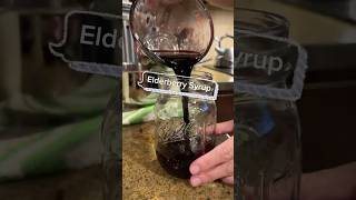 Elderberry syrup Take for immune support recipe below fyp foryoupage healthyeating [upl. by Ranger727]