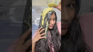 LongHair treatment in 1 wash😱 [upl. by Larok]