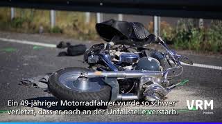 Tödlicher Motorradunfall am MönchhofDreieck [upl. by Alameda]