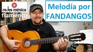 Aprende Fandangos Melodía guitarra tablatura pdf gratis [upl. by Kalle934]