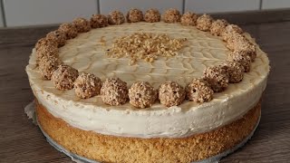 Schnelle Giotto Torte  Leckere Haselnuss Creme [upl. by Anibor]