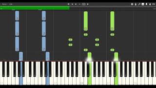 One Piece  Overtaken PIANO TUTORIAL  SHEET MUSIC [upl. by Htiduy467]