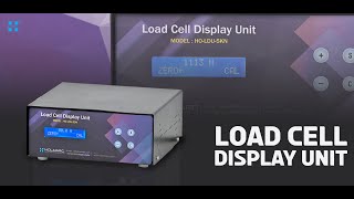 LOAD CELL DISPLAY UNIT [upl. by Labaw767]