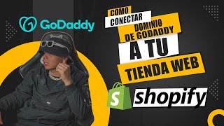 Cómo conectar dominio a Shopify Con Dominio Comprado en GoDaddy [upl. by Blondie]