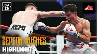 FIGHT HIGHLIGHTS  William Zepeda vs Maxi Hughes [upl. by Steddman]