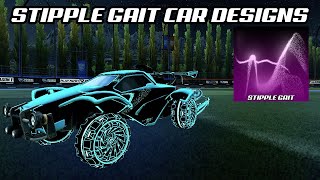 Stipple Gait Car Designs  Rocket League [upl. by Nefen]